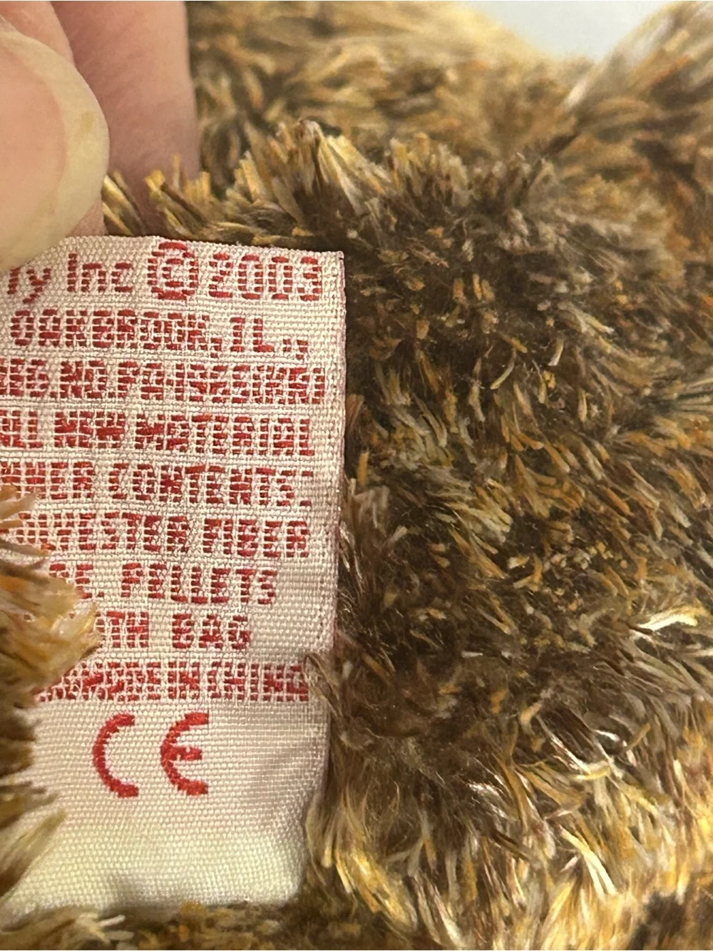 Ty Beanie Buddies collection Monkey 2003